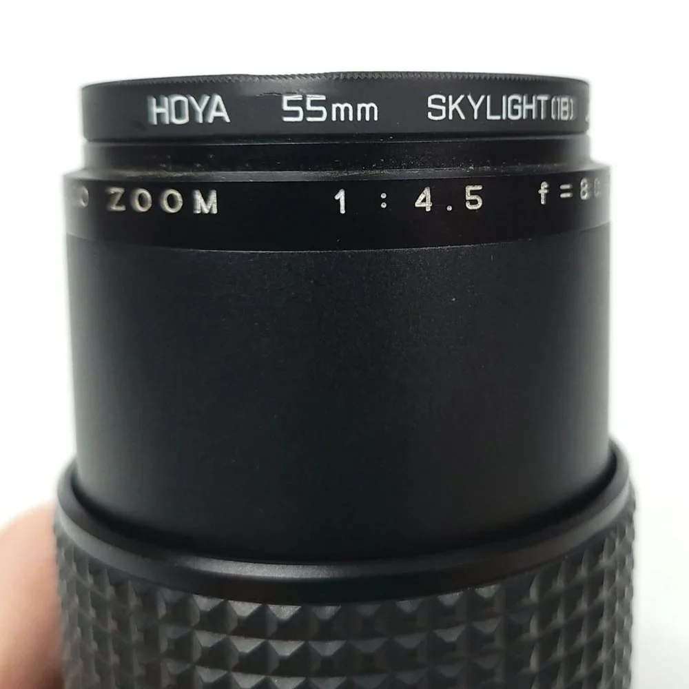 Focal MC Auto Zoom 1:4.5 F = 80 - 200mm Lens Canon MK84702557 PARTS ONLY AS IS